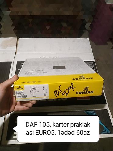 DAF 105, karter praklatkası, EURO 5, 1ədədi 60azn