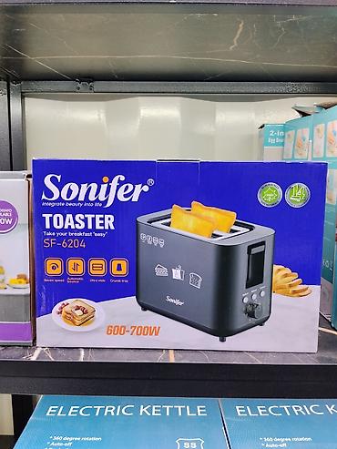 Тостер Sonifer SF-6204 - Мощность: 600–700 Вт - Два широких слота