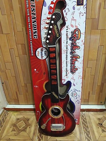 oyuncaq gitara: Uşaq üçün musiqi gitarası – “Rock Music / Max Guitar” - Yaş qrupu: 3+ — 2