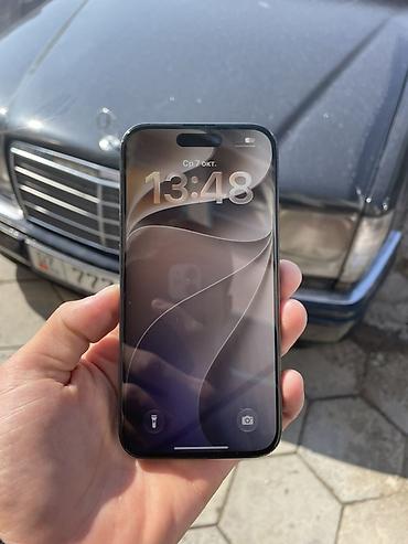 Мобильные телефоны и аксессуары: IPhone 15 Pro, Б/у, 256 ГБ, Black Titanium, 79 % — 5