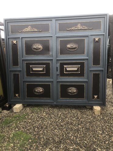 Həyət darvazaları: Yeni Həyət darvazası, 3 m, Mexaniki, Qapı ilə, rəng - Ağ, Kredit yoxdur, Ödənişli quraşdırma, Rayonlara çatdırılma, Ödənişli çatdırılma — 21