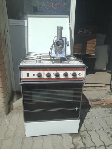 Plitələr və bişirmə panelləri: Plitə Regular, Qazlı, Ayrıca dayanan, 4 gözlü