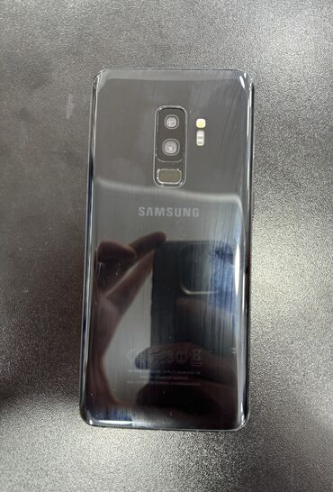 samsung galaxy a40: Samsung Galaxy S9 Plus, 64 GB, rəng - Qara, Sensor, Barmaq izi, Simsiz şarj