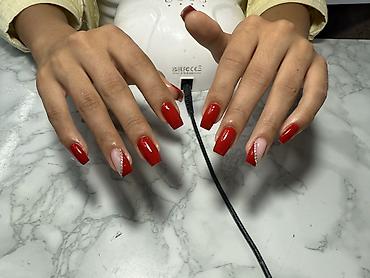Маникюр: Выравнивание, Маникюр, С выездом на дом — 8