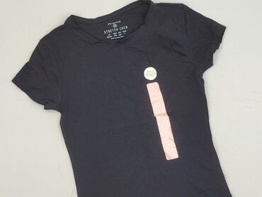 reserved czarne t shirty: Primark, T-shirt damski, rozmiar 2XS