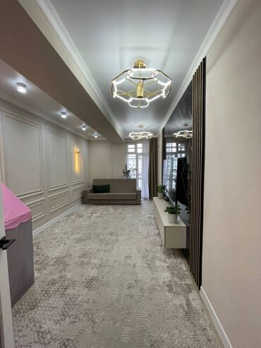 каракол центр: 3 комнаты, 82 м², Элитка, 12 этаж, Евроремонт