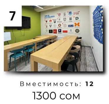 офисное помещение ош: Сдаю Офис, 30 м², В бизнес центре, С оборудованием, С отдельной кухней, С отдельным входом