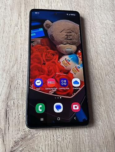samsung a43: Samsung Galaxy A52, 128 GB, rəng - Qara, Barmaq izi, İki sim kartlı, Face ID — 2