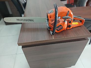 mini drel satilir: Benzinli zəncirli mişar – “PROFESSIONAL” bıçaq lasti ilə - — 1
