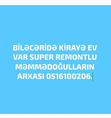 genclıkde kiraye evler: Kirayə mənzil – Biləcəri - Yer: Biləcəri, Məmmədoğulların arxası - — 1