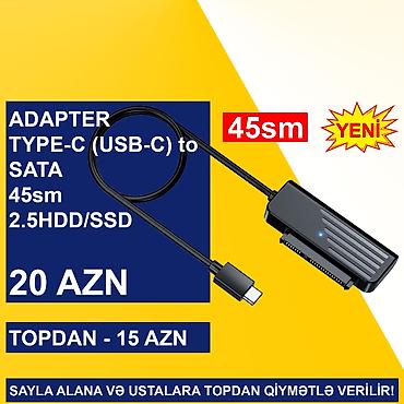 Digər kompüter aksesuarları: Type-C/USB-C Adapterlər SAYLA ALANA VƏ USTALARA TOPDAN QİYMƏTLƏ — 10