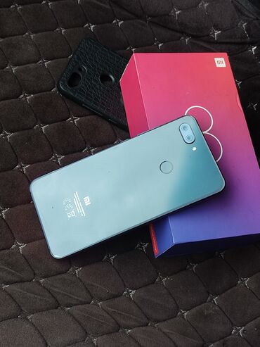 напальчники для телефона: Xiaomi, Mi 8 Lite, Б/у, 128 ГБ, цвет - Серый, 2 SIM