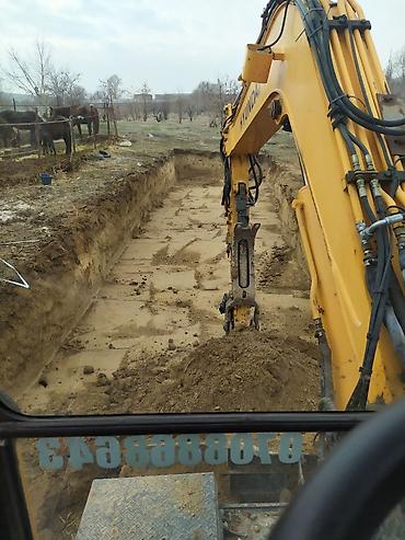 Услуги экскаватора: Экскаватор | Траншеи, Канализация, септик, Выкорчевывание пней — 9