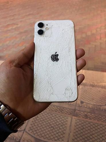 hdd gb ide: IPhone 11, Б/у, 64 ГБ, Белый, Защитное стекло, Чехол, 78 % — 3