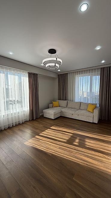 Продажа квартир: 2 комнаты, 70 м², Кок-Жар мкр Элитка, 8 этаж, Дизайнерский ремонт — 1