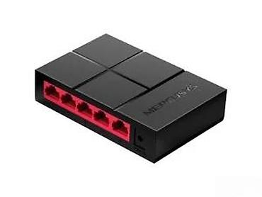 Modemi, ruteri i mrežni uređaji: Mercusys MS105G – gigabitni desktop svič, 5-portni - 5 RJ45 porta sa — 10