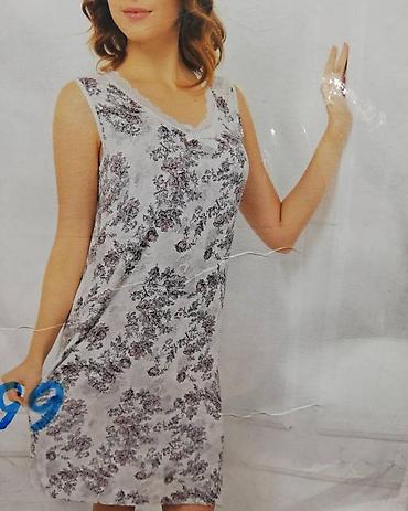 Домашние костюмы: Сорочка на широкой лямке — 5