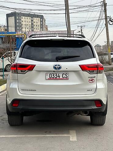 Toyota: Toyota Highlander: 2019 г., 3.5 л, Вариатор, Гибрид — 3
