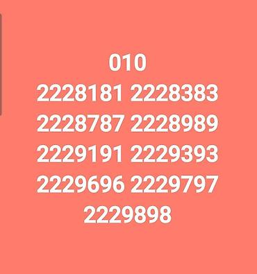 cin nömrə satışı: Nömrə: ( 055 ) ( 5310000 ), Yeni — 5