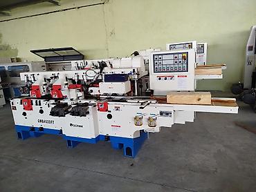 frez stanoku: Ağac emalı üçün çoxkəsicili profilləmə xətti – QMB4020FT - Növ: 4 — 1