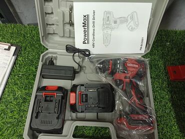 kason шуруповерт: Аккумуляторная дрель-шуруповёрт PowerMax 48V Комплектация: -