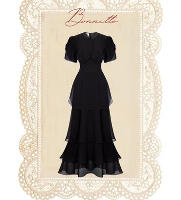 платья свободного кроя для полных: Вечернее платье, Длинная модель, Шифон, С рукавами