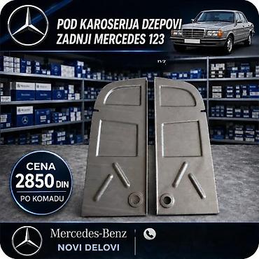 Ostali delovi karoserije: MERCEDES 123 POD VEZNI LIM PATOS DZEPOVI RUB SAJTNE KADICE | Dzepovi — 1