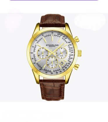 серги россия: 3975L.8 Мужские американские часы Stuhrling original Джентльмены