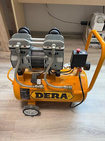 kompressor 100l: DERA yağsız hava kompressoru – DK-OF-30L cemi 1ay işlənilib. tam ideal — 1