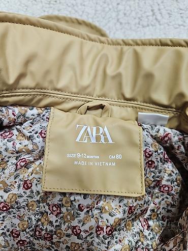 шелковое: Детская куртка Zara - Размер: 9–12 месяцев, подойдёт до 86(рост 80 — 4
