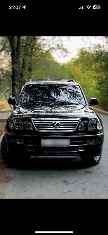 выдвижные пороги: Lexus LX: 2002 г., 4.7 л, Бензин, Жол тандабас