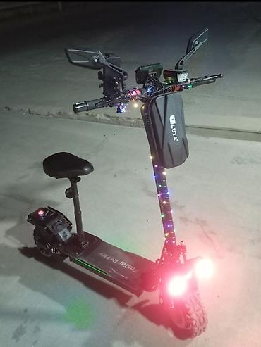 ninja h2r: FaSTer RS7 elektrik skuteri - Güclü ikili amortizatorlu ön asqı və — 8