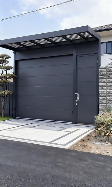 Секционные ворота: Автоматические, Alutech, Для гаража, Для частного дома, Для контейнера, Бронированные, В рассрочку, Новый, Бесплатная установка — 15