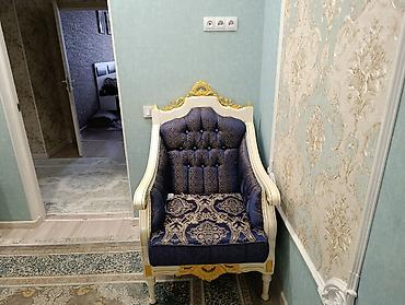 мебель королевский: Комплект мягкой мебели, Б/у, цвет - Синий — 5