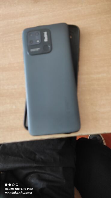 корпус на телефон: Xiaomi, Redmi 10C, Б/у, 128 ГБ, цвет - Черный, 2 SIM