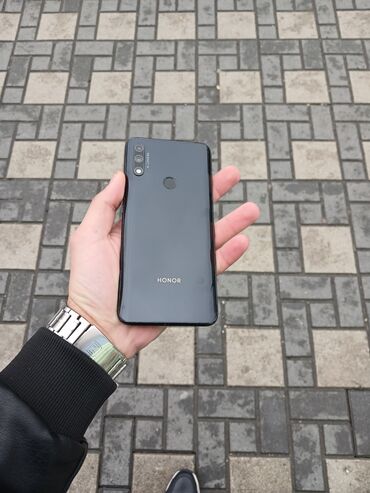 телефон fly stratus: Honor X9, 128 GB, rəng - Qara, Düyməli, Barmaq izi, Face ID