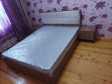 2 neferlik yataq: Двуспальная кровать, Бесплатный матрас