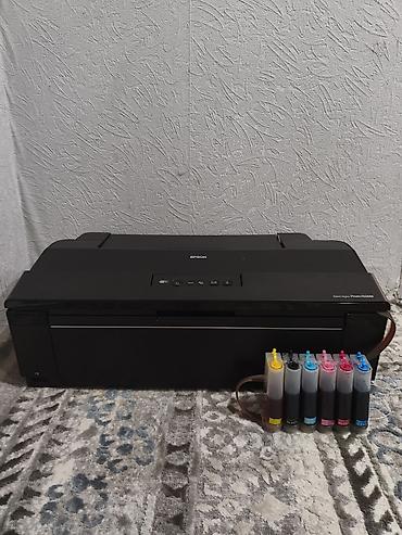 принтер для баннера: Epson 1500w А3 формат 6 цветный струйный принтер в новом состоянии!! — 1