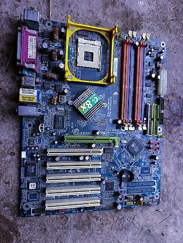 hp komputer: Gigabyte GA-8PEXP (Intel 845PE çipsetli) anakart - Prosessor yuvası — 1