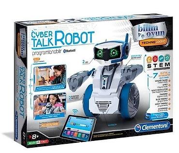oyuncaq robot: Clementoni Robotik Təlim Dəsti – Cyber Talk Robot - 7 fərqli oyun və — 2