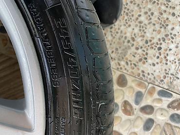 Disk təkərlər: Məhsul: Mercedes-Benz üçün orijinal AMG disklər və şinlər komplekti - — 5