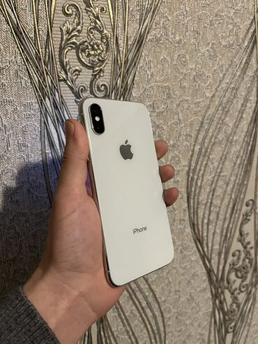 Apple iPhone: IPhone X, 256 GB, Ağ, Simsiz şarj, Face ID