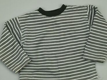 czarna bluzka wiązana w pasie: Bluzka, 9-12 m, stan - Dobry