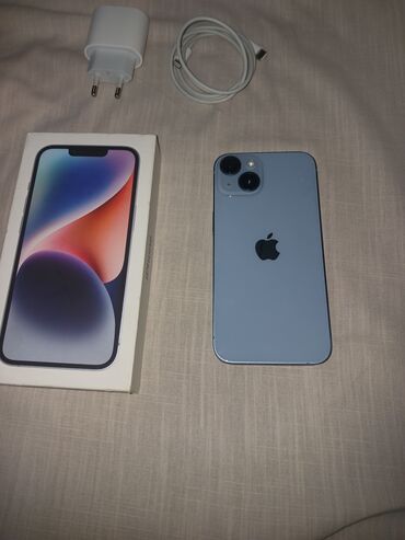 diş fırcası: IPhone 14, Синий, Face ID