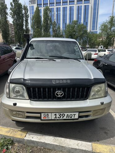 ленд круизер прадо: Toyota Land Cruiser Prado: 2000 г., 3 л, Механика, Дизель, Внедорожник