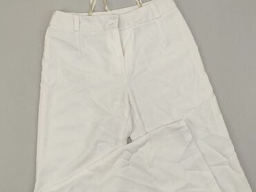białe t shirty damskie plus size: Spodnie materiałowe, S, stan - Dobry