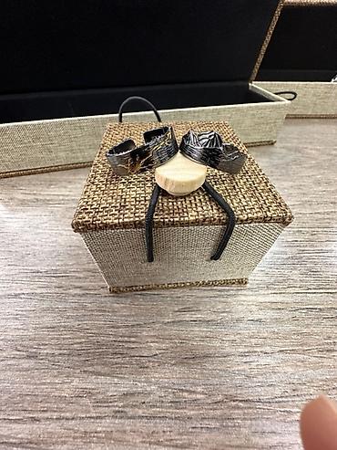 xd design: Комплект мужских колец из темного металла - Два массивных кольца в — 1