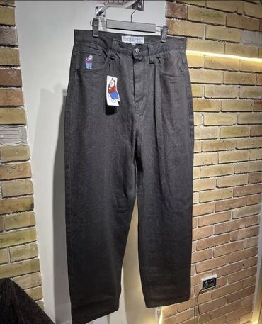 чёрные зауженные джинсы мужские: Джинсы M (EU 38), цвет - Черный