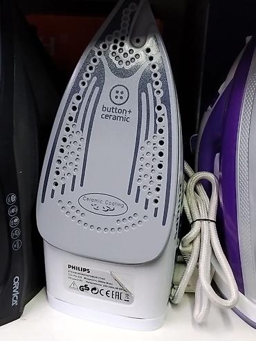 Бытовая техника: Утюг Philips, Паровой, Керамический, Вертикальное отпаривание — 1