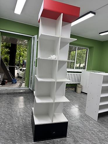 Бизнес үчүн жабдуулар: Стеллаж Косметика үчүн, Ikea, 225 см * 60 см * 30 см, 
Колдонулган — 2
